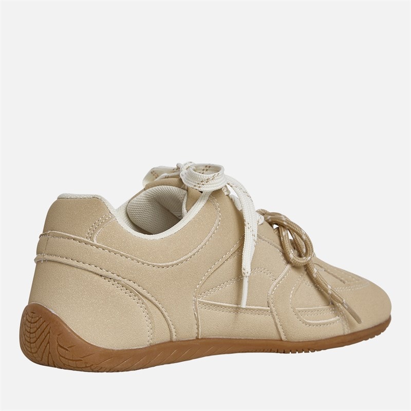 Womens Hollie Trainers Sand Taupe - Image 5