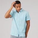Mens Chichester Shirt Light Blue/Grey/White