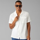 Mens Mikitad Shirt Optic White