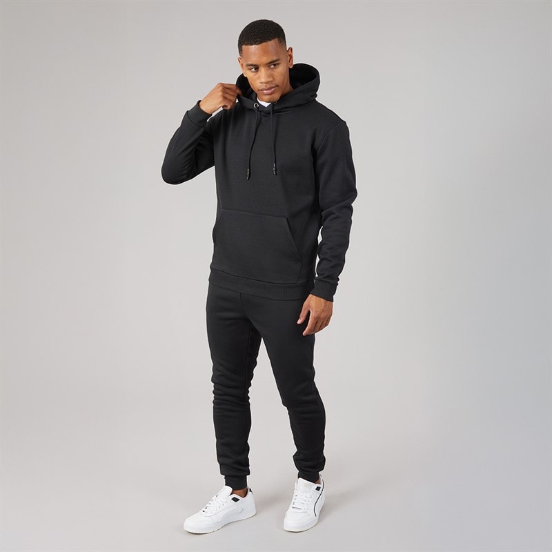 Mens Stark Tracksuit Black - Image 4
