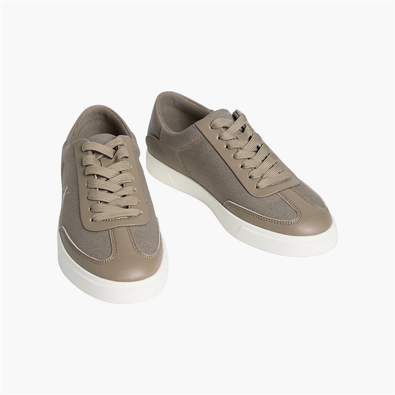 Womens Low Profile Cuspole Trainers Desert Taupe/Marshmallow - Image 4