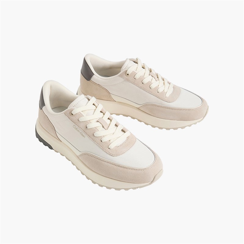 Mens City Runner Trainers Feather Gray/Marshmallow/Granite - Image 4