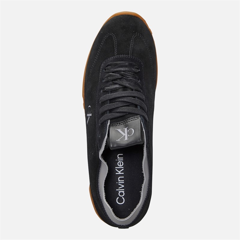 Womens Low Profile Runner Trainers CK Black - Image 4