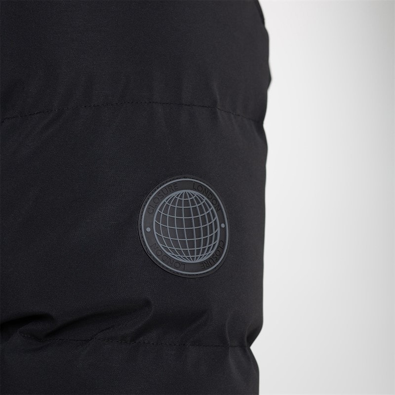 Mens Longline Expedition Jacket Black - Image 4
