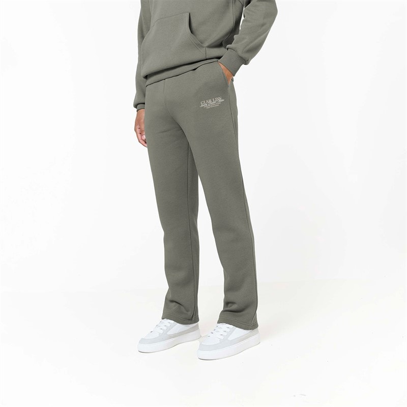 Mens Crafted Luxury Tracksuit Olive Smoke - Image 5