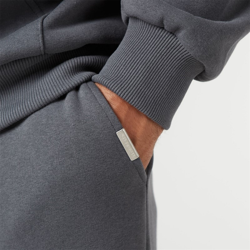 Mens Relaxed Fit Joggers Charcoal - Image 3