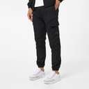 Mens Utility Cargo Pants Black
