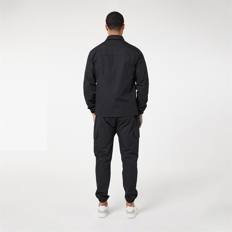 Mens Utility Cargo Pants Black - Image 3