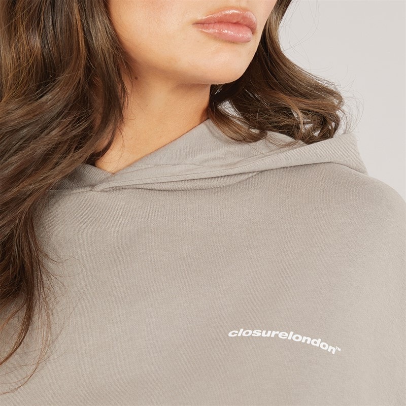 Womens Core Logo Tracksuit Pebble - Image 5