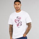 Mens Pop Art Teddy T-Shirt White