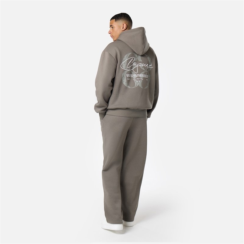 Mens Closure Signature Icon Tracksuit Olive - Image 2
