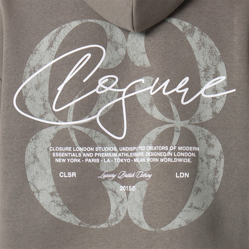 Mens Closure Signature Icon Tracksuit Olive - Image 4