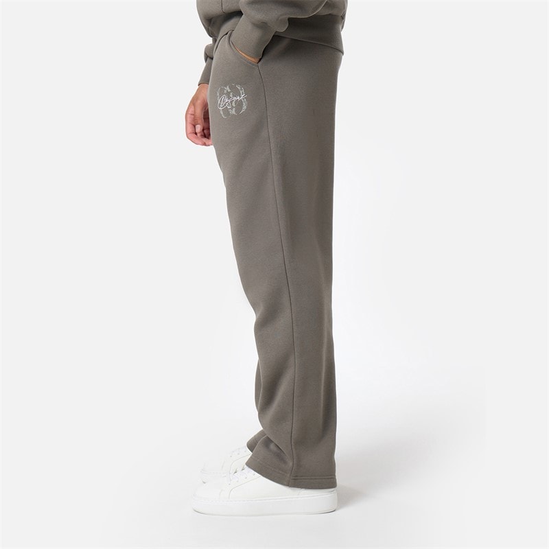 Mens Closure Signature Icon Tracksuit Olive - Image 5