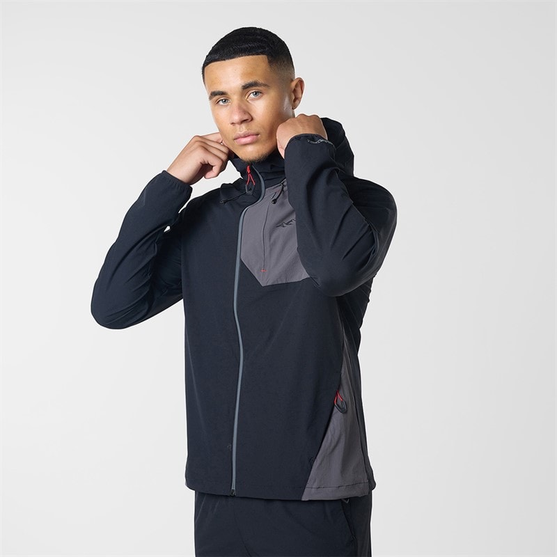 Mens Cyclone Tracksuit Black - Image 4
