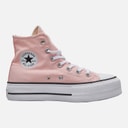 Womens Chuck Taylor All Star Hi Lift Platform Trainers Donut Glaze/White/Black