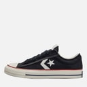 Star Player 76 Suede Trainers Black/Egret/Vintage White
