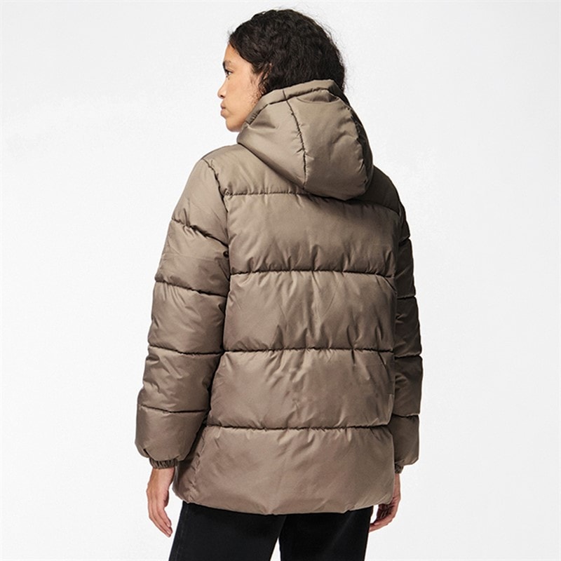 Womens Maddie Puffer Jacket Morel - Image 2