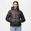 Womens Janni Short Puffer Jacket Magnet