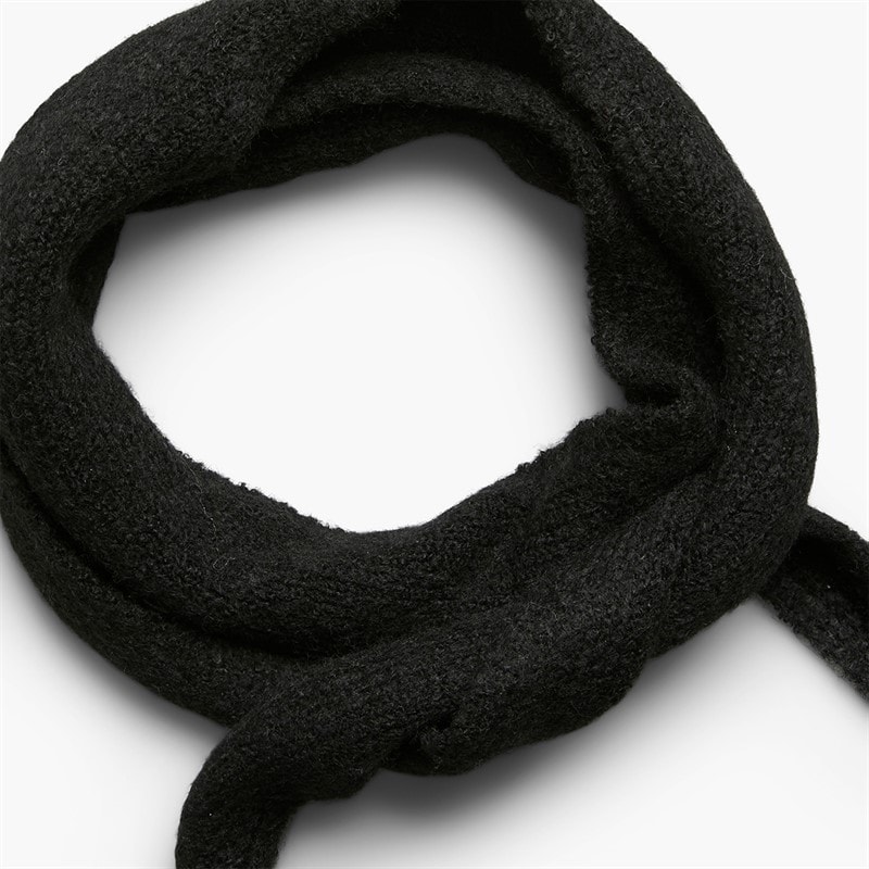 Pieces Womens Olivia Mini Scarf Black - Image 2