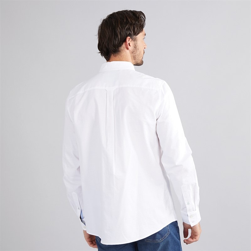 Mens Classic Fit Oxford Shirt White - Image 2
