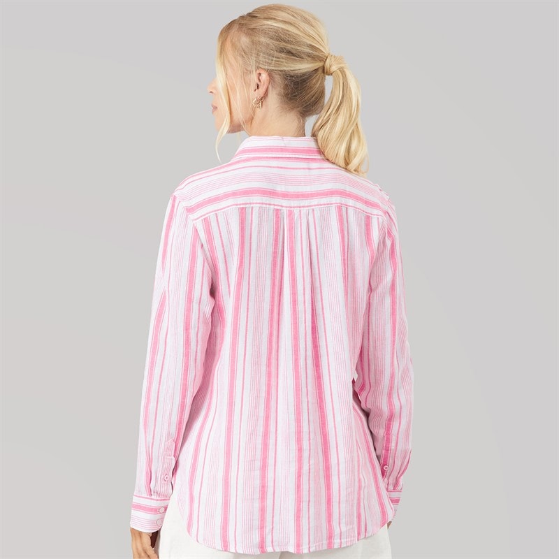Womens Novelty Long Sleeve Shirt Azalpink - Image 3