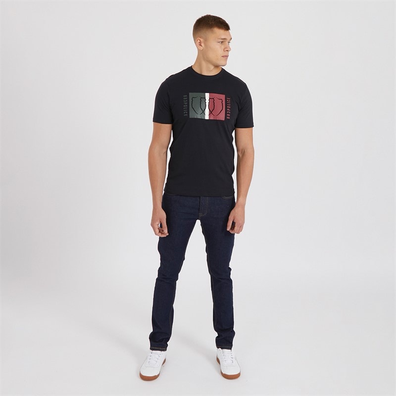 Mens Buraca Slim Fit Jeans Indigo - Image 4