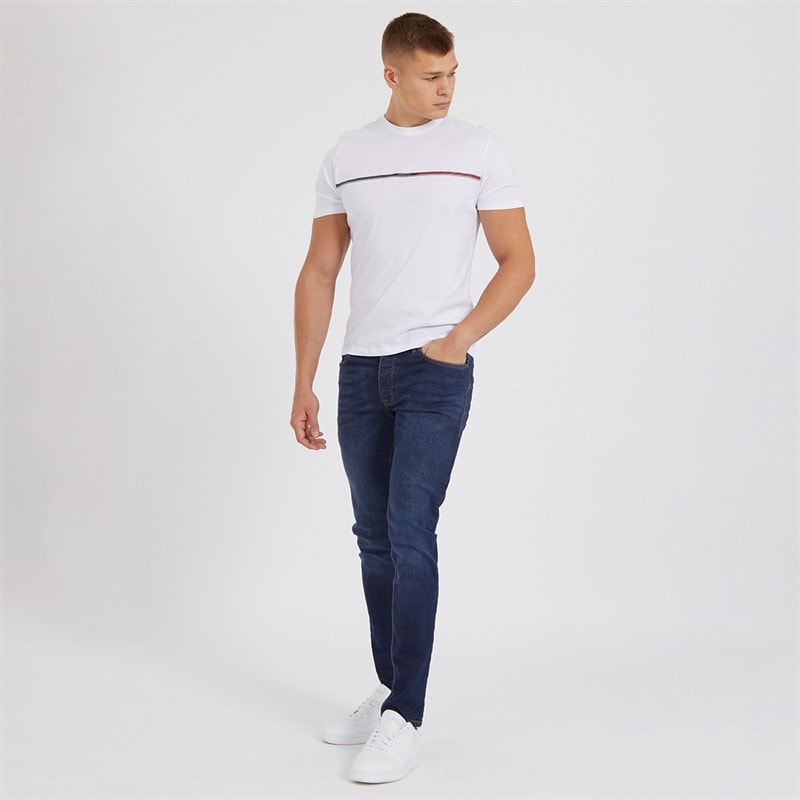 Mens Buraca Slim Fit Jeans Darkwash - Image 4