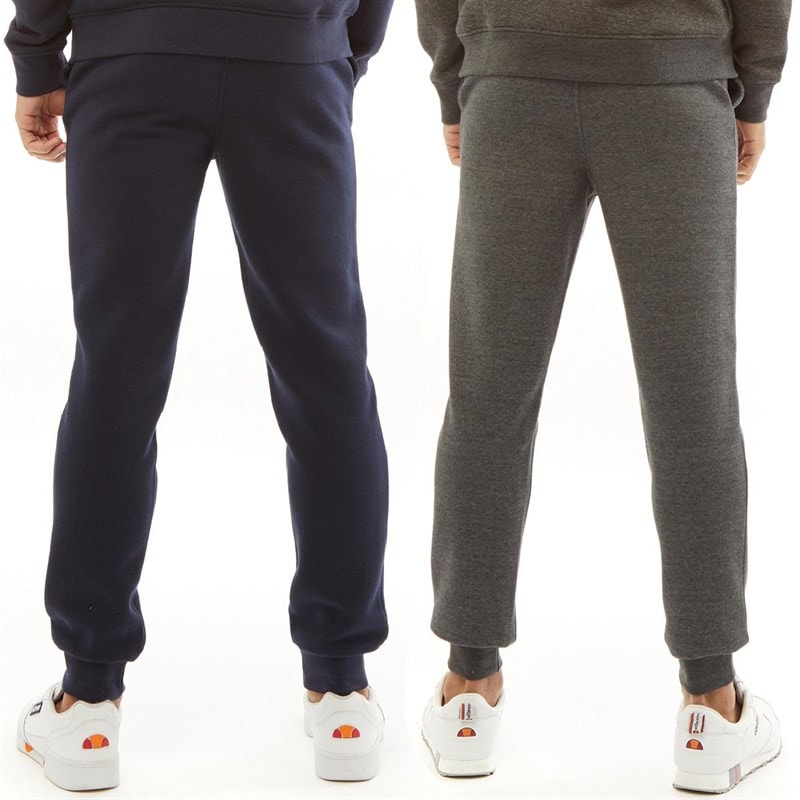 Mens Traymax Two Pack Joggers Navy/Charcoal Marl - Image 2