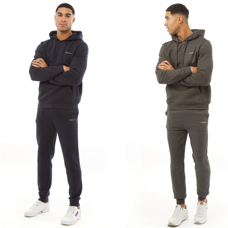 Mens Traymax Two Pack Joggers Navy/Charcoal Marl - Image 3