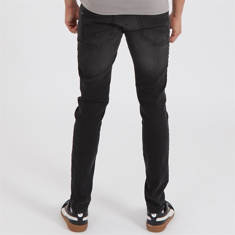 Mens Buraca Slim Fit Jeans Charcoal - Image 2