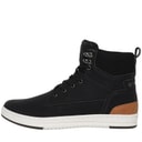 Mens Staiger Hi-Top Trainers Black