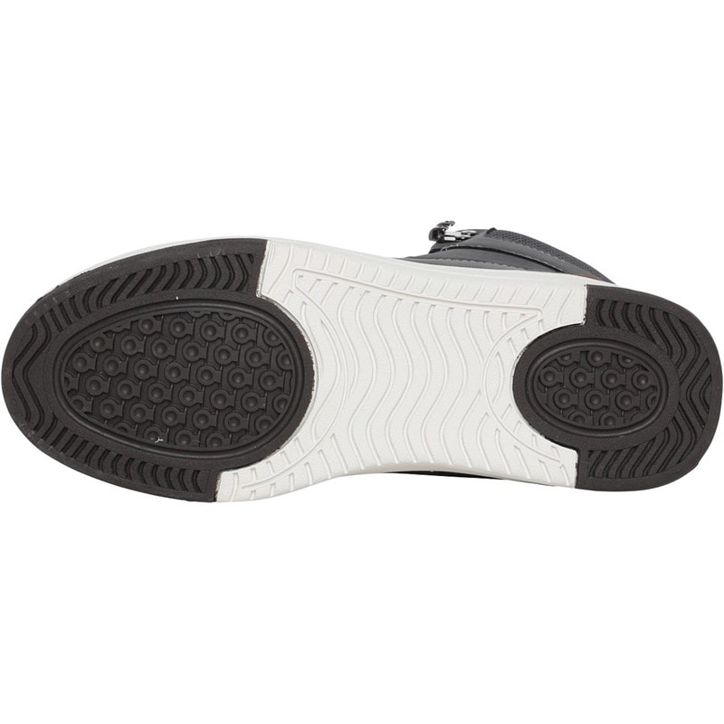 Mens Staiger Hi-Top Trainers Grey - Image 2