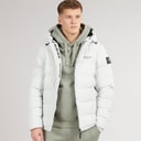 Mens Pitsburg Padded Hooded Jacket Putty