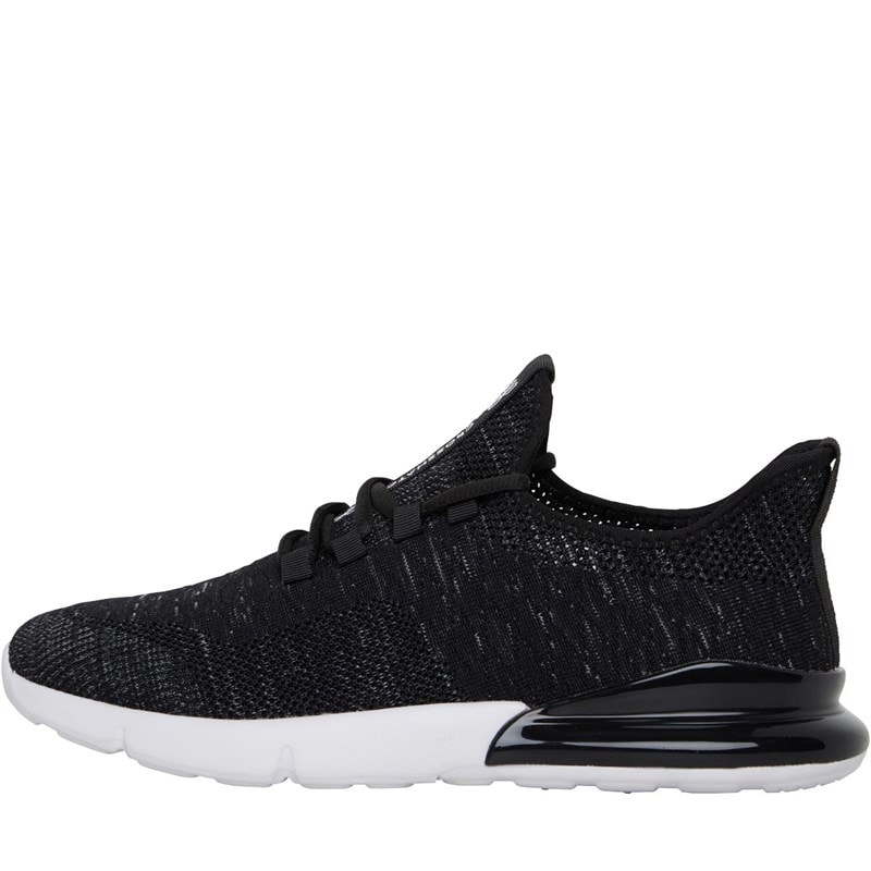 Mens Smitlay Trainers Black - Image 1
