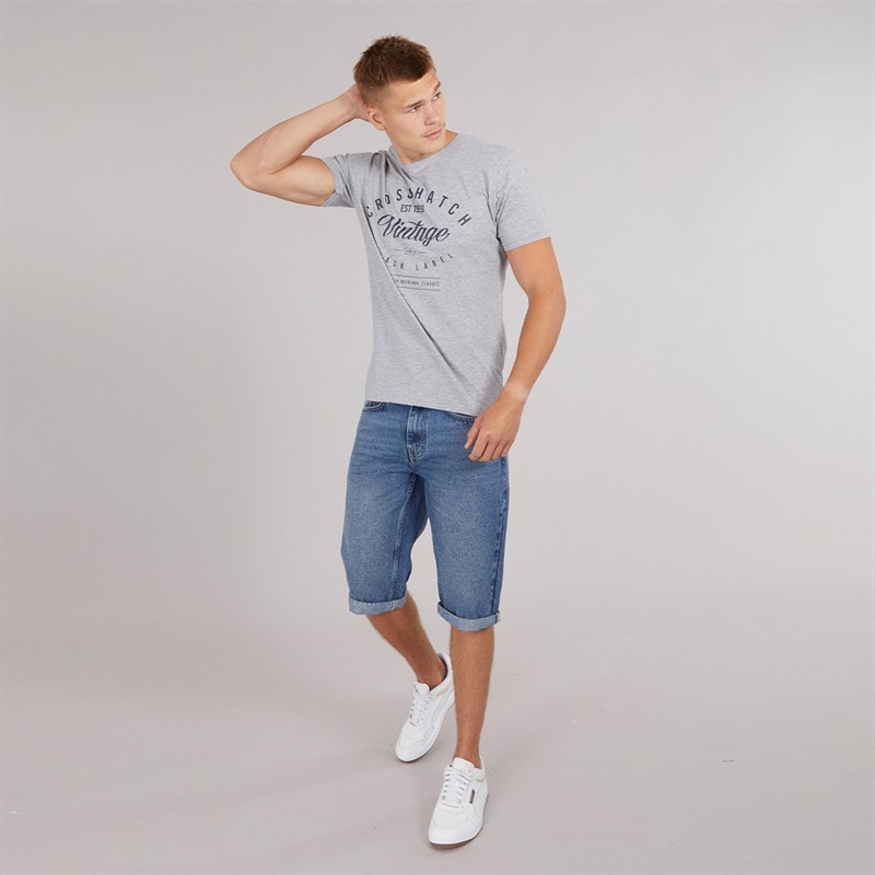 Mens Mantore Five Pack Printed T-Shirts Assorted - Image 2