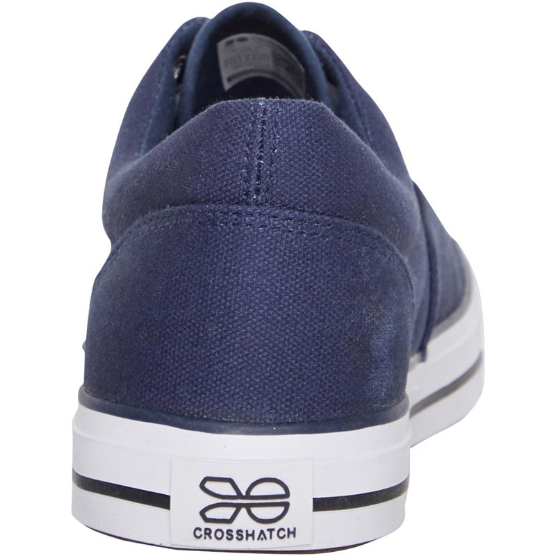 Mens Airwalk Canvas Pumps Navy - Image 3