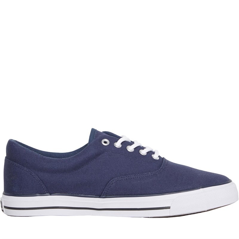 Mens Airwalk Canvas Pumps Navy - Image 5