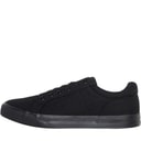 Mens Huseby Canvas Pumps Black Mono