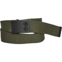 Mens Belt With Fold Over Buckle Khaki