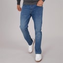 Mens Bandol Straight Fit Jeans Stone Wash