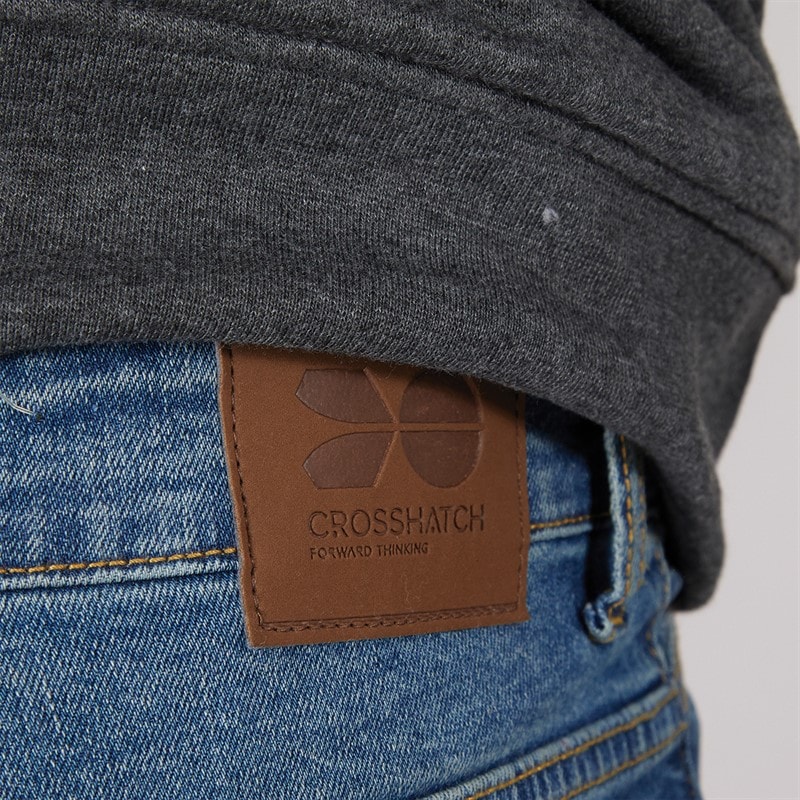 Mens Bandol Straight Fit Jeans Stone Wash - Image 3