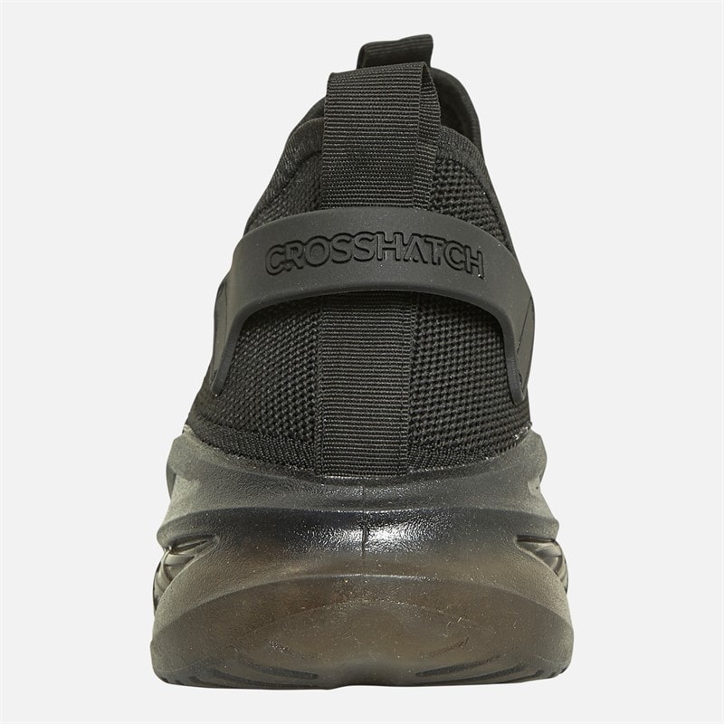 Mens Nantycaws Trainers Black Mono - Image 3
