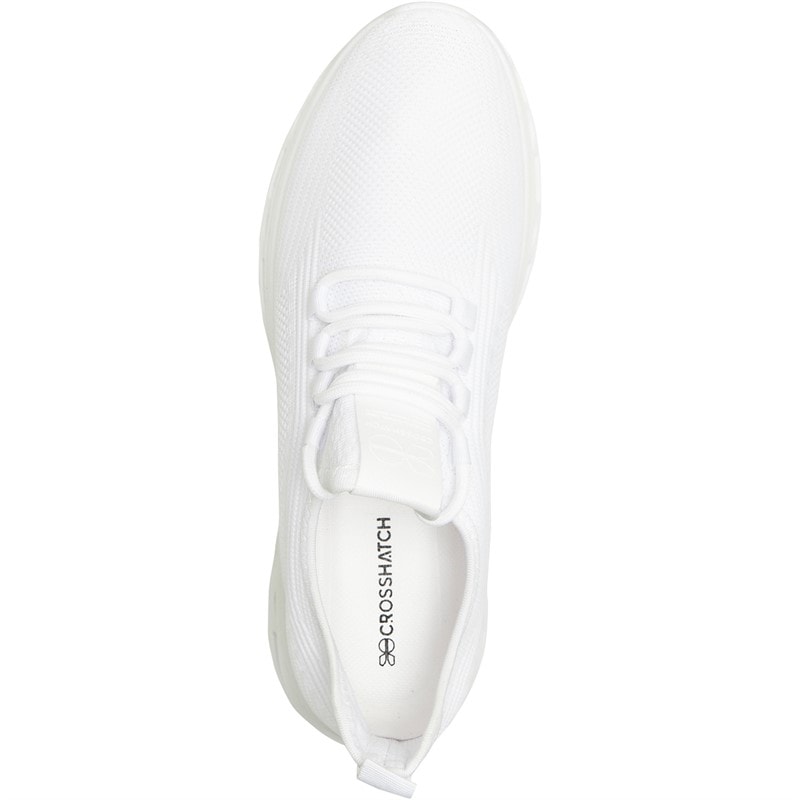 Trebed Trainers White Mono - Image 4