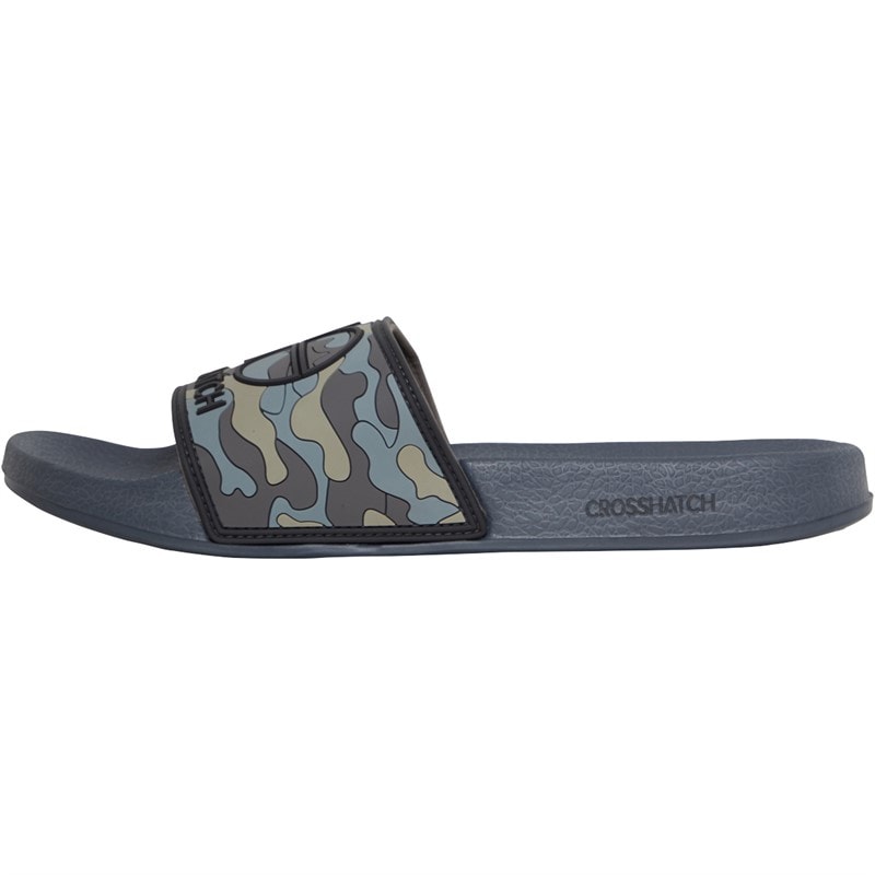 Mens Remorid Sliders Black Camo - Image 2