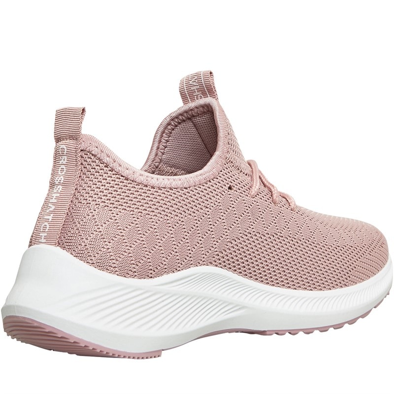 Womens Ridgeway Trainers Pink - Image 5