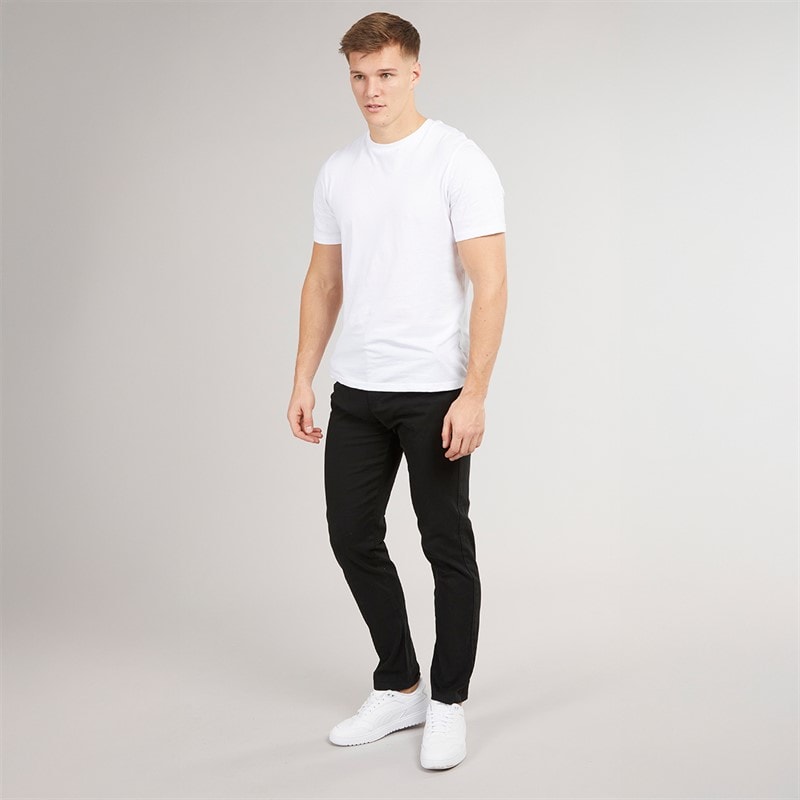 Mens Roysden Chinos Black - Image 4