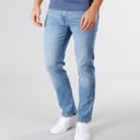 Mens Bandol Straight Fit Jeans Light Wash