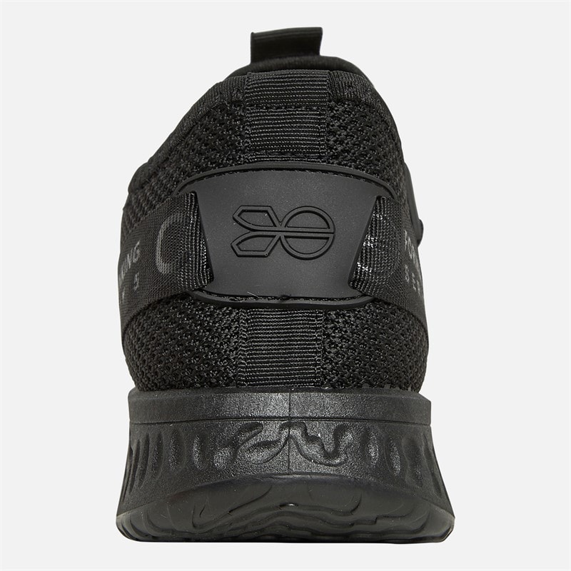 Junior Boys Ceaze Trainers Black Mono - Image 3