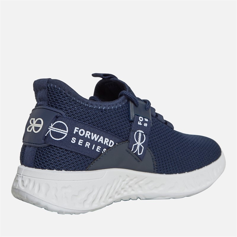 Boys Junior Ceaze Trainers Navy - Image 5