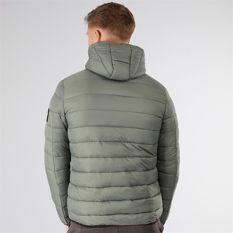 Mens Gattering Puffer Jacket Sage - Image 2